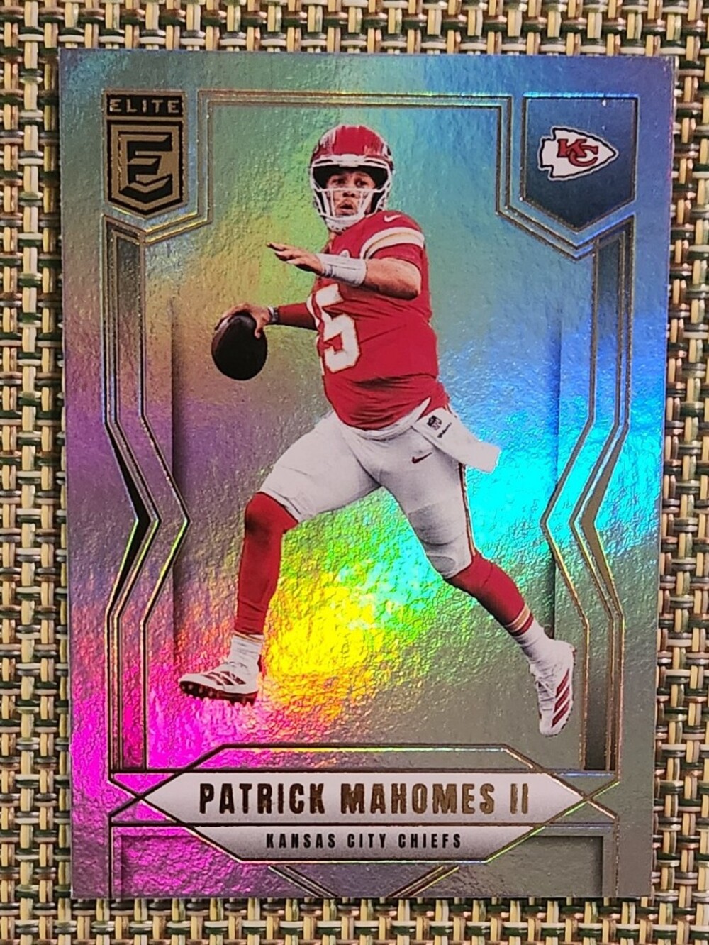Patrick Mahomes II Kansas City Chiefs Football Trading Card